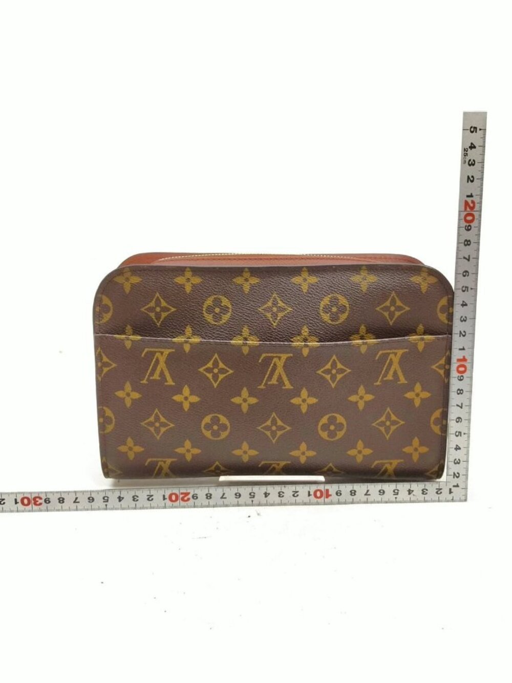 Authentic Louis Vuitton Orsay Clutch Monogram Canvas Wristlet LV Bag - Picture 3 of 11